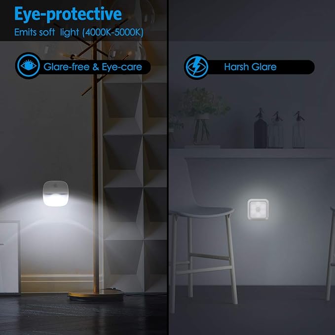AMIR Upgraded Motion Sensor Light Indoor, Stair Lights Battery Operated - Image 3