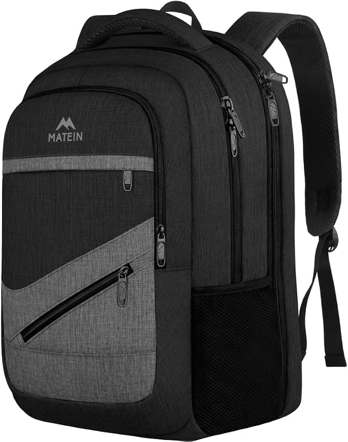 MATEIN 17 Inch Backpack for Men, Professional Work Office Laptop Backpack by MATEIN
