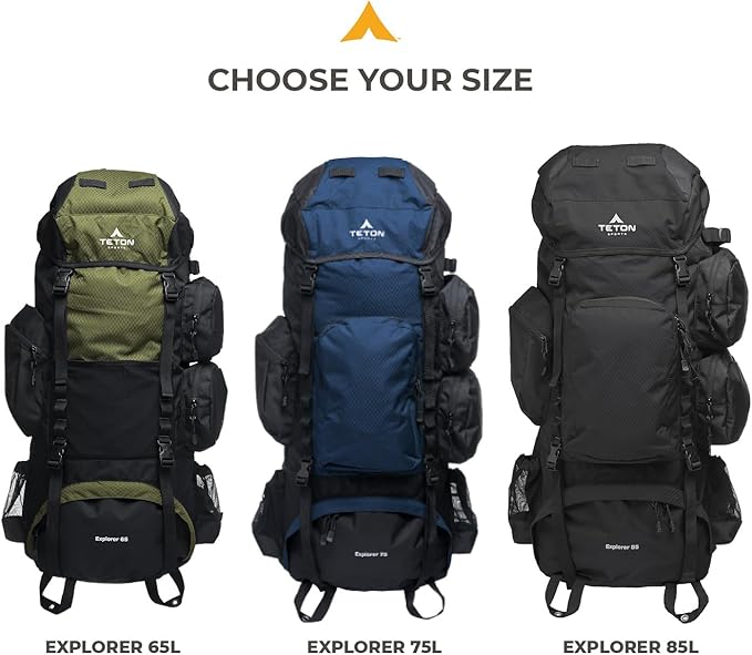 Teton 75L Explorer Internal Frame Backpack - Image 6