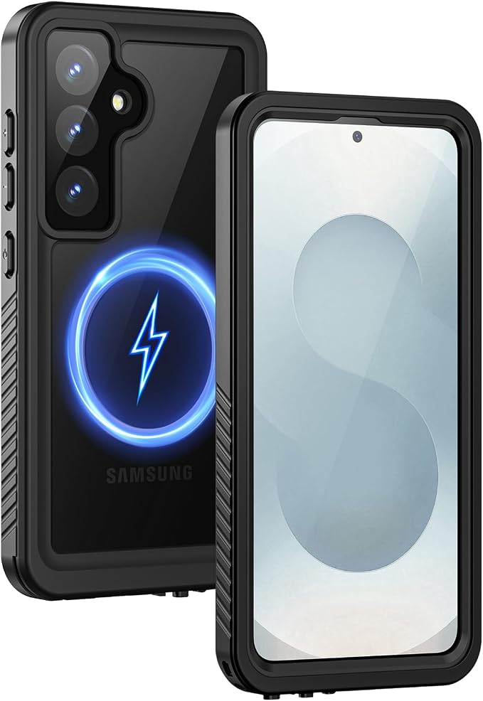 Lanhiem Magnetic for Samsung Galaxy S25+ Plus Phone Case, IP68 Waterproof by LanhiemHome