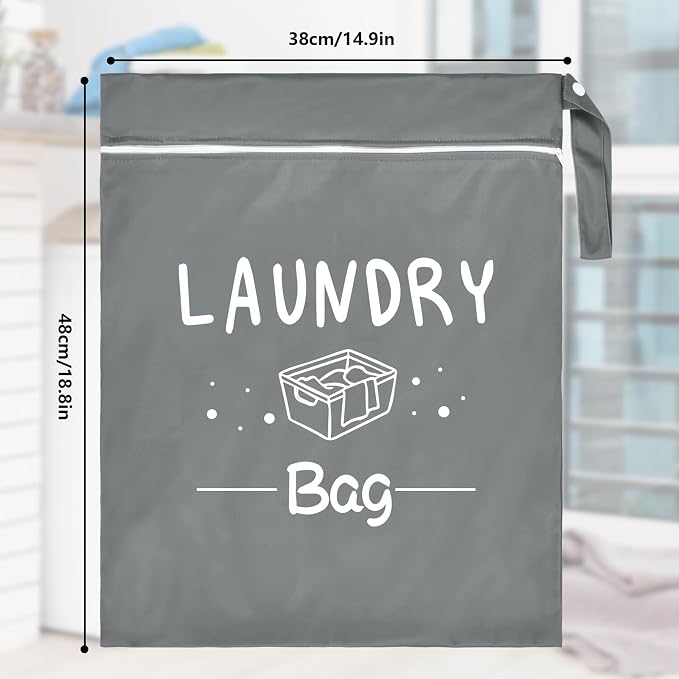2 Pcs Large Travel Laundry Bag - Image 8