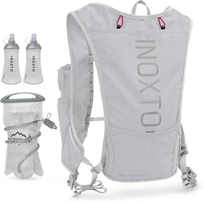 INOXTO Running Hydration Vest Backpack, Lightweight Insulated Pack by INOXTO