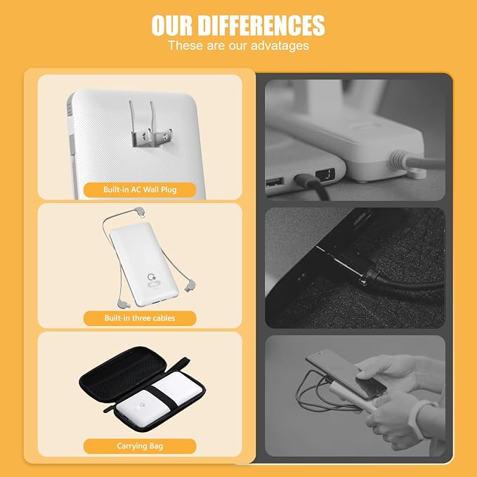 Brand Q 10000mAh Portable Charger - Image 4