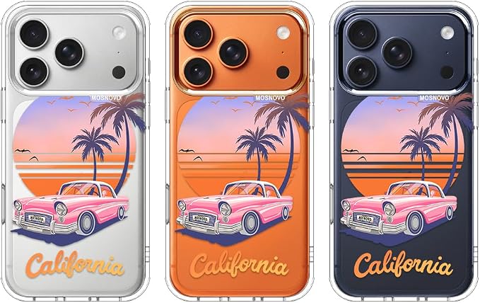 MOSNOVO for iPhone 17 Pro Case, Shockproof Military-Grade Protection 6.6ft Drop - Image 3