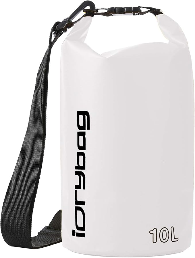 IDRYBAG Dry Bag for Kayaking Waterproof 2L/5L/10L/15L/20L, Small Dry Sack by iDrybag+