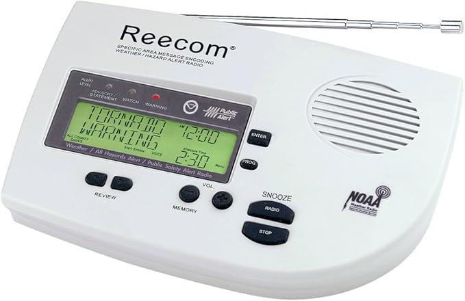 Unique 200 Hours Back-up Battery Life Time, 16 Siren Volume, EOM Detection by Reecom