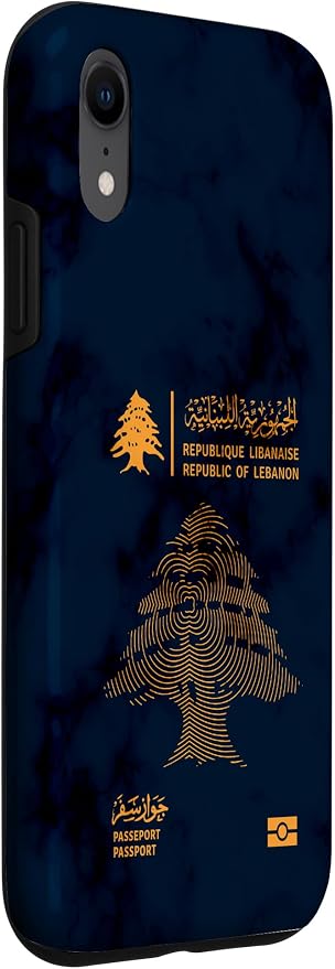 Lebanon, Lebanon Passport, Lebanon Flag, Lebanon map. Case - Image 3