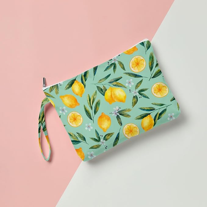 Fokongna Wet Bag for Swimsuit Travel Makeup Bag, Waterproof Large Capacity for - Image 4