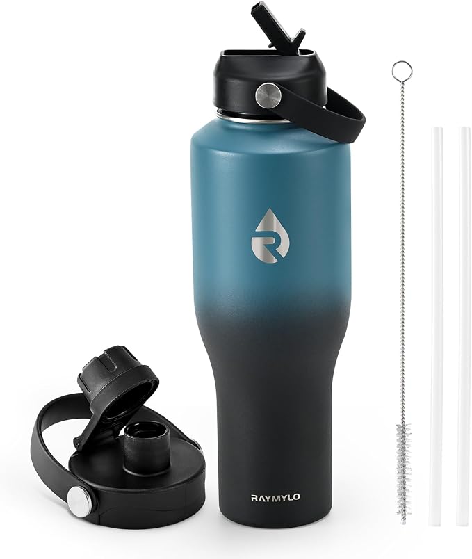 RAYMYLO 40 oz Insulated Water Bottle by RAYMYLO