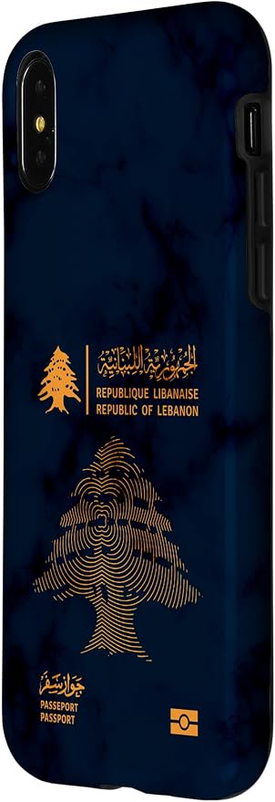 Lebanon, Lebanon Passport, Lebanon Flag, Lebanon map. Case - Image 2
