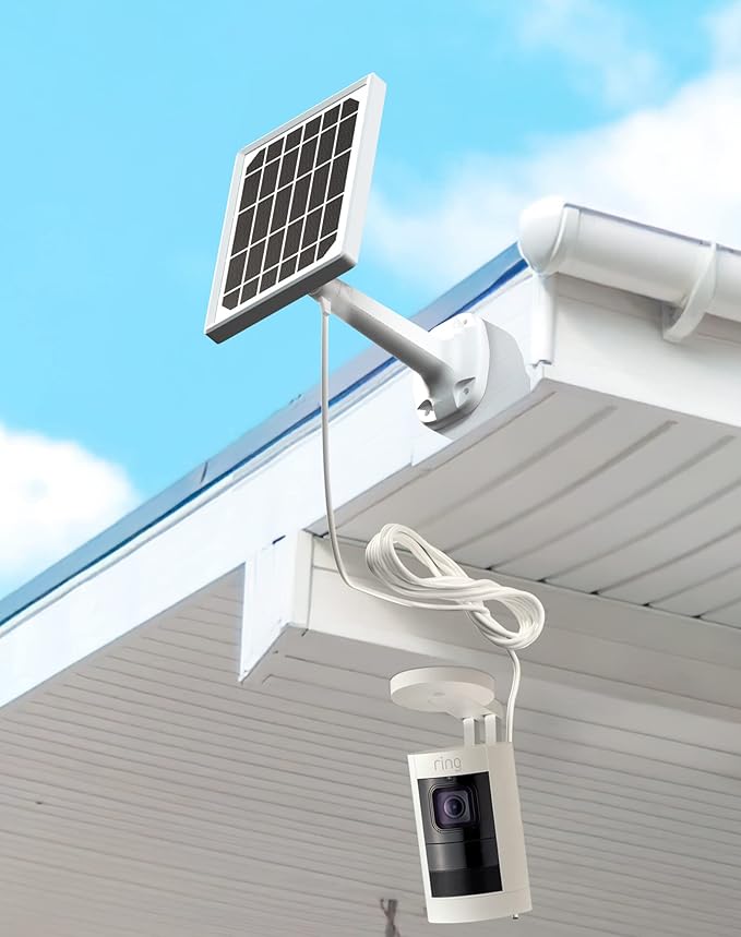 Solar Panel for Ring Camera, Camera Solar Panel Charger Compatible - Image 6