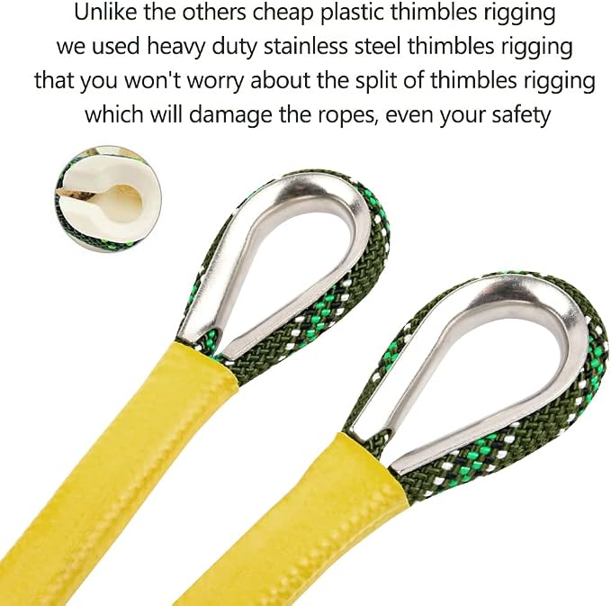 X XBEN Outdoor Climbing Rope 10M 20M 30M 50M 70M 152M 352M Static Rock Climbing - Image 3