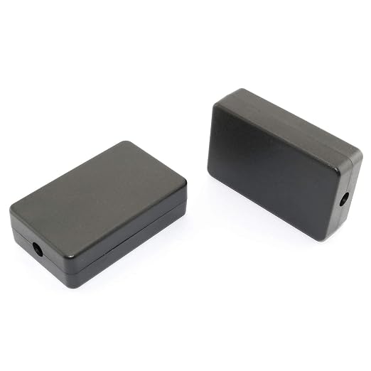 DGZZI Electrical Junction Box 4PCS Electric Plastic Black Waterproof Project - Image 3