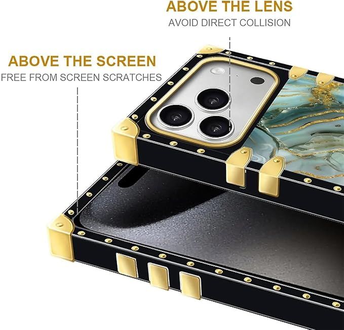 for iPhone 17 Pro Case Luxury Golden Decoration - Image 7