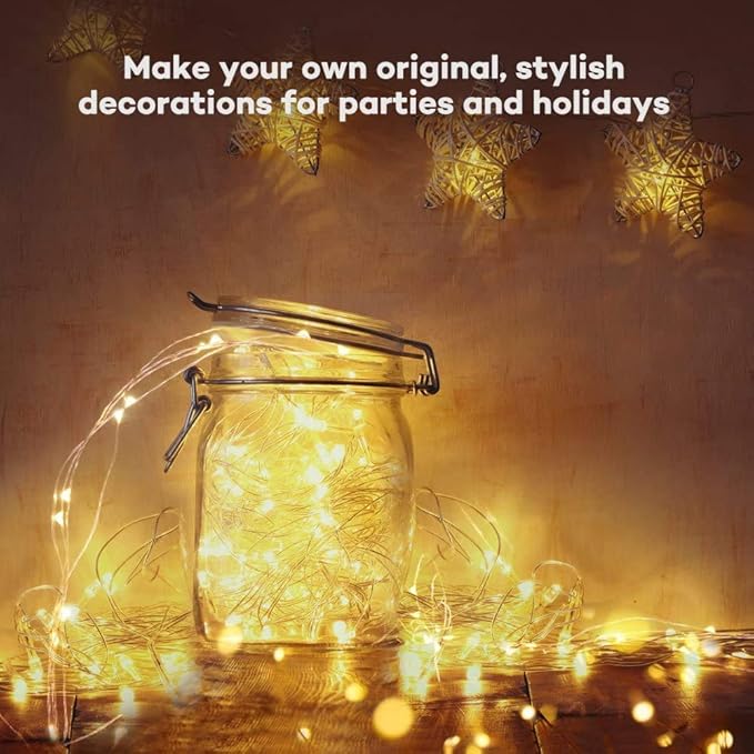 24 Pack Fairy Lights Battery Operated 7ft 20 LED Mini Twinkle String Lights - Image 6