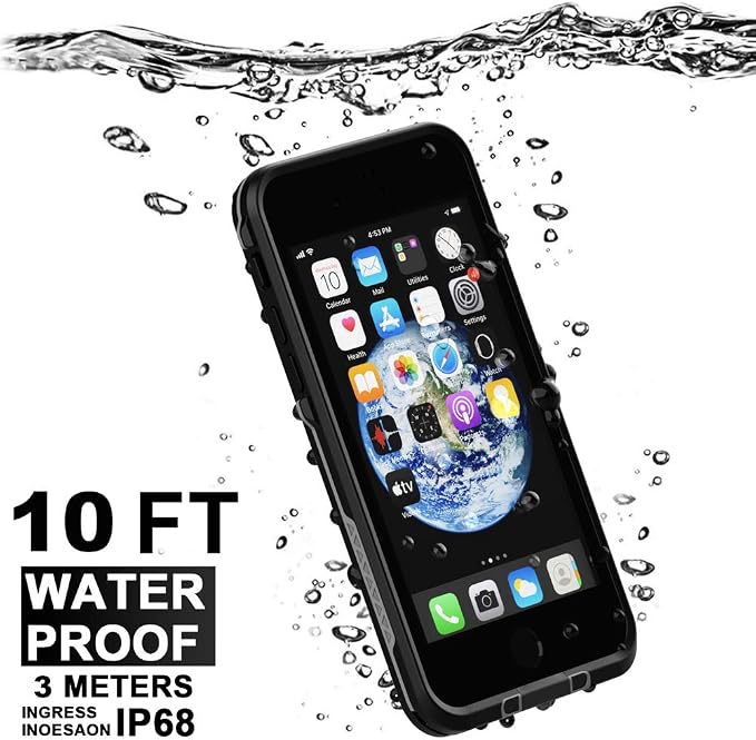 Diverbox for iPhone SE 2020 Waterproof Case iPhone 8 Waterproof Case, - Image 5