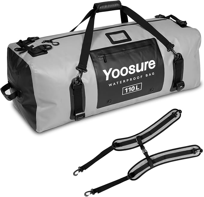 Waterproof Duffel Bag 110L- 700D PVC Dry Bag by Unknown