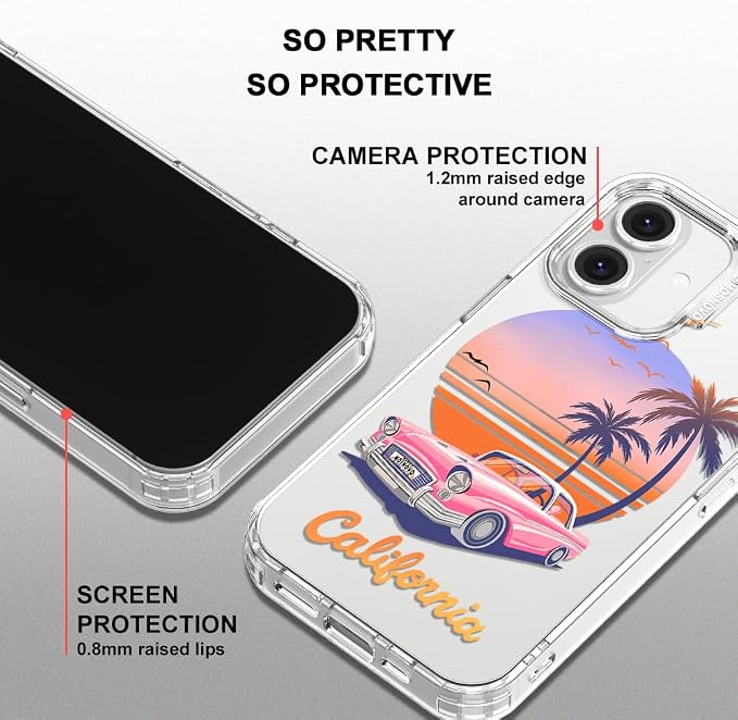 MOSNOVO for iPhone 16 Plus Case, Shockproof Military-Grade Protection 6.6ft - Image 4