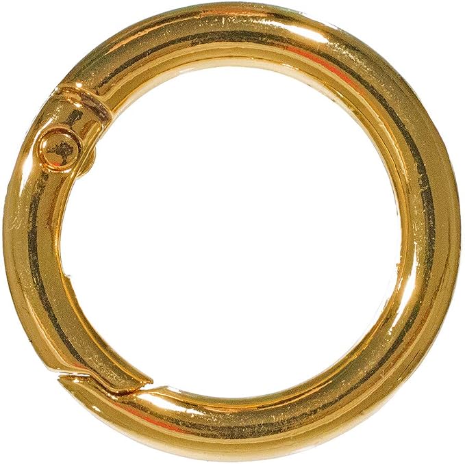 Paracord Planet Spring Gate O Rings – Available in 3/4 Inch and 1 Inch Sizes – by ParacordPlanet