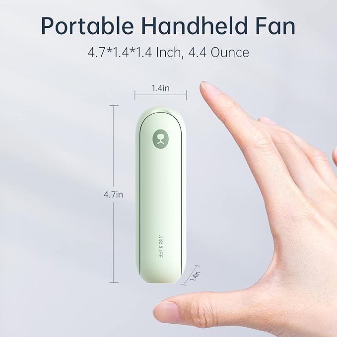 JISULIFE Portable Handheld Fan, Mini Personal 3-In-1 - Image 6