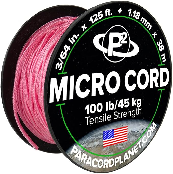 Paracord Planet Micro Paracord – Thin Braided Cord by ParacordPlanet