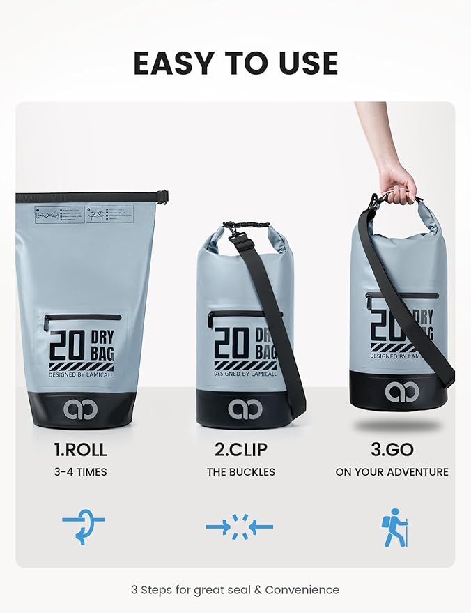 Lamicall Waterproof Dry Bag - Image 6