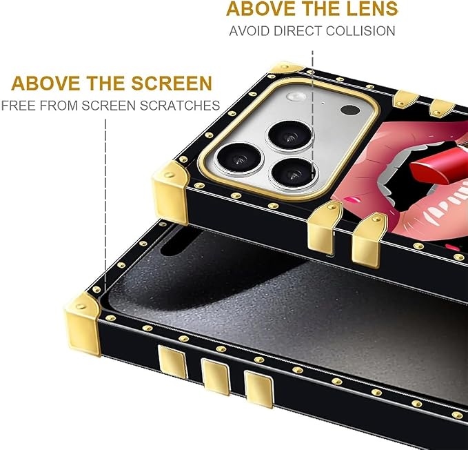 for iPhone 17 Pro Case Luxury Golden Decoration - Image 7