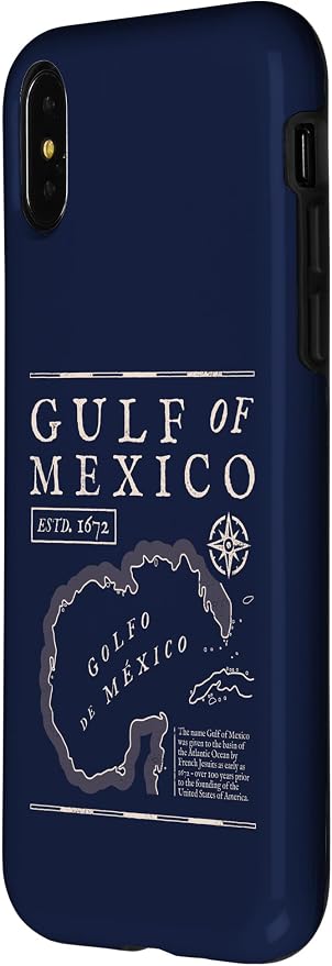 Gulf of Mexico 1672 Historic Map Case - Image 2