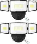 Onforu 2 Pack 75W Flood Lights Outdoor, 7000LM LED Flood Lighting Outdoor by Onforu