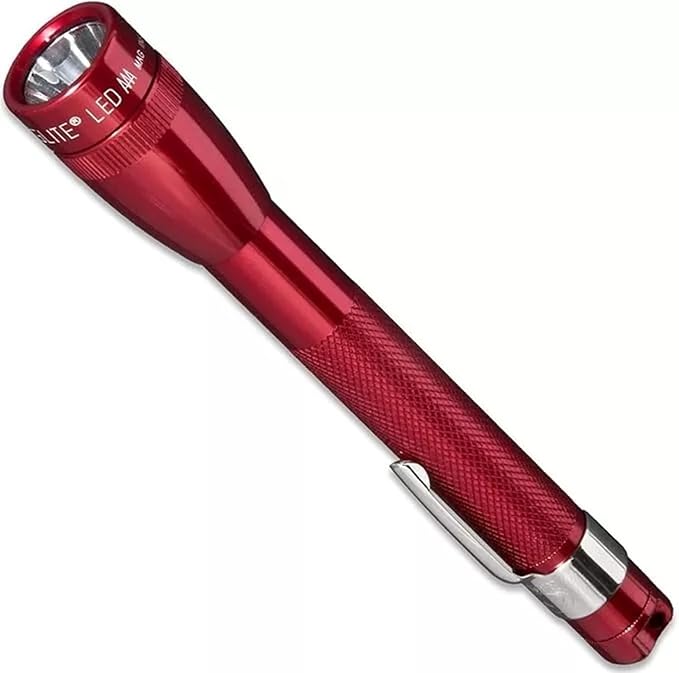 MagLite Mini LED Flashlight – Compact, Water-Resistant, Twist On/Off, 2-Cell by Maglite