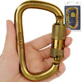 DEKABR Carabiner Heavy Duty, 45KN Twist Lock Steel Auto Locking Climbing by DEKABRBrandFlagship