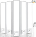 Under Cabinet Rechargeable Lighting: 12 Inch Motion Sensor Dimmable Lights by Vozuji
