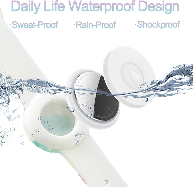 Waterproof AirTag Bracelet for Kids, Hidden Printed Wristband for Apple Air Tag - Image 3