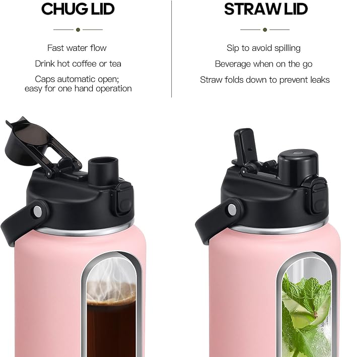 64oz Half Gallon Insulated Water Bottle - Image 2