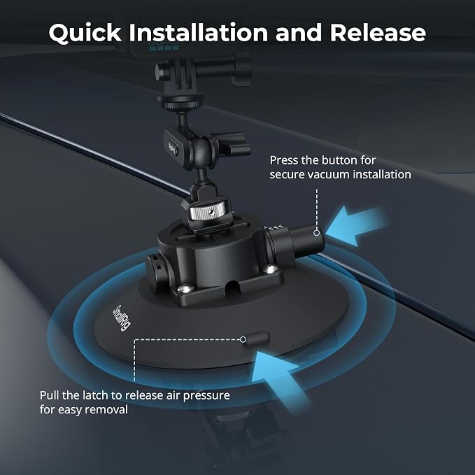 SMALLRIG 6" Suction Cup Mount - Image 5