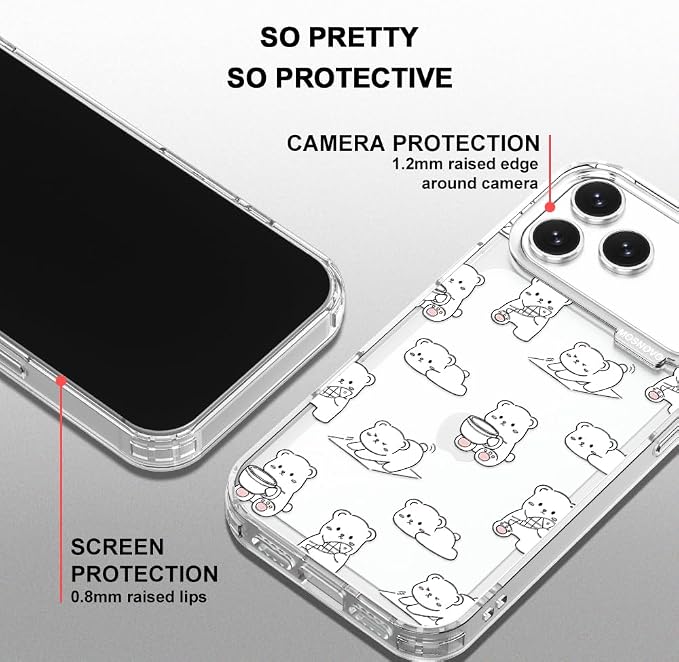 MOSNOVO for iPhone 17 Pro Max Case, Shockproof Military-Grade Protection 6.6ft - Image 4