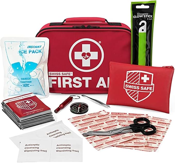 Swiss Safe 2-in-1 First Aid Kit by SwissSafe