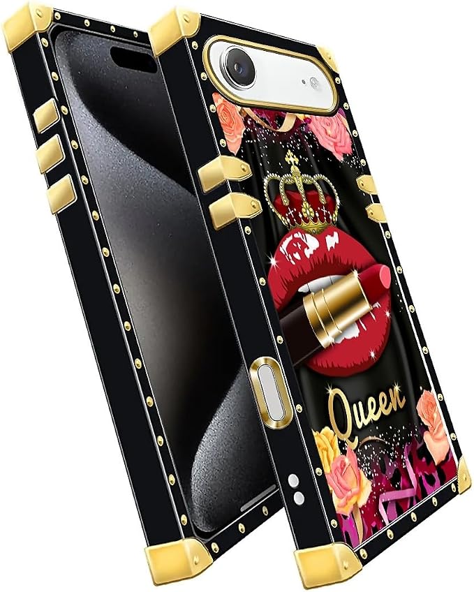 for iPhone 17 Air Case Luxury Golden Decoration - Image 3