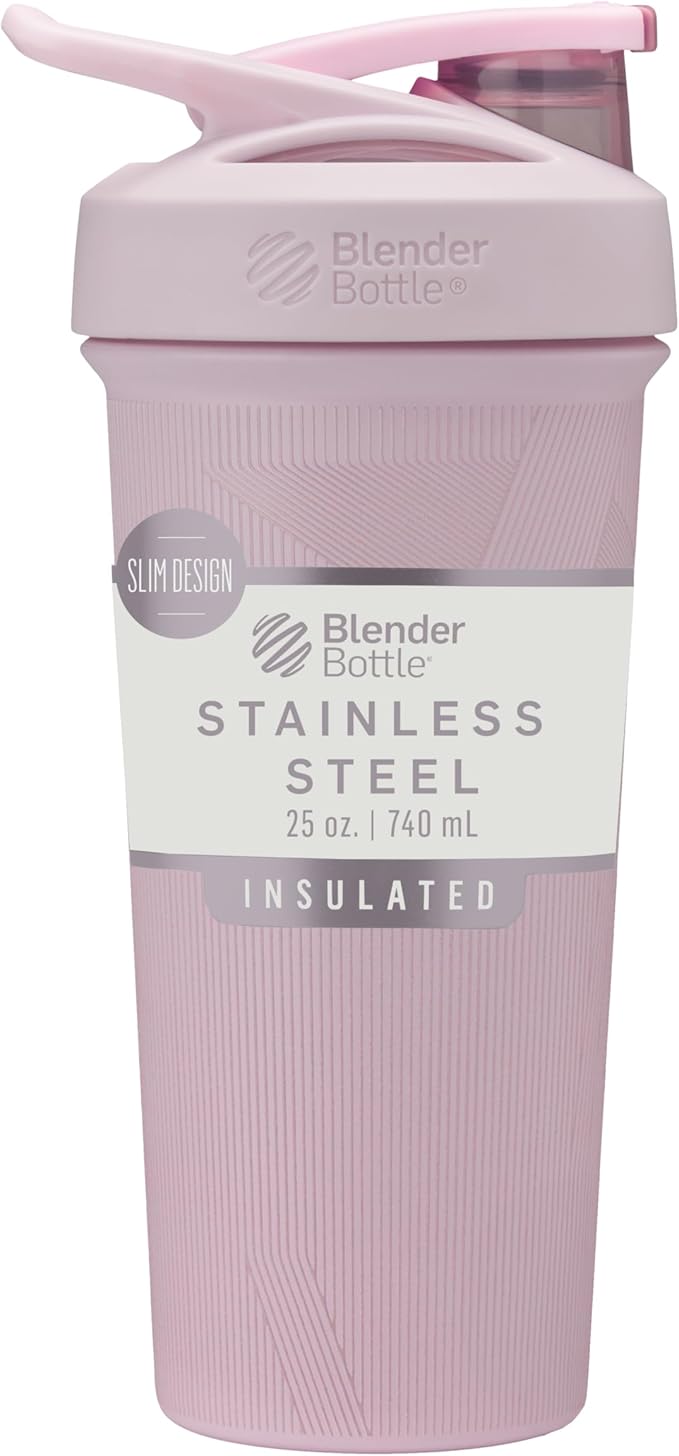 BlenderBottle Sport Shaker Cup Insulated Stainless Steel Water Bottle by BlenderBottle