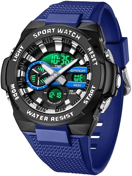 FANMIS Mens Military Multifunction Digital LED Watch Electronic Waterproof - Image 2