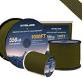 Paracord 550, 7 Triple Strands Utility Rope, Parachute Cord by VITALUXE