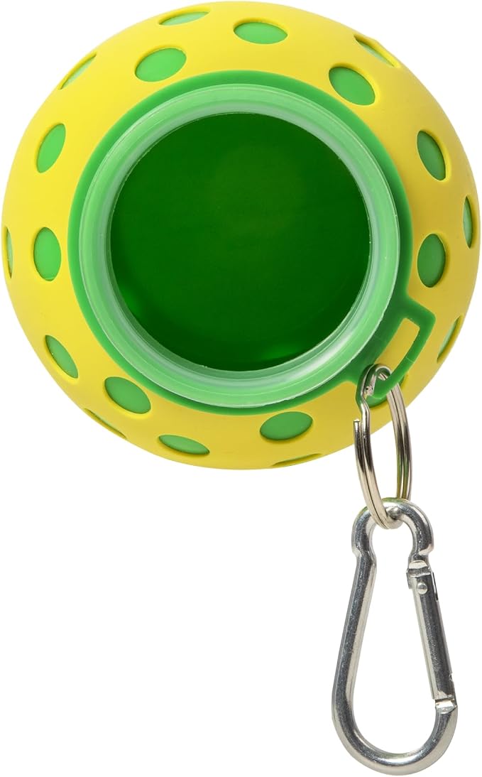 Windy City Novelties Collapsible Pickleball Silicone Water Bottle – 16 oz - Image 4