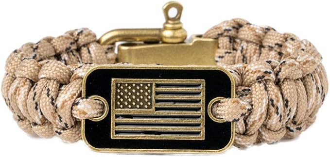 Hero Company Camo Paracord Bracelet by iHeartDogs