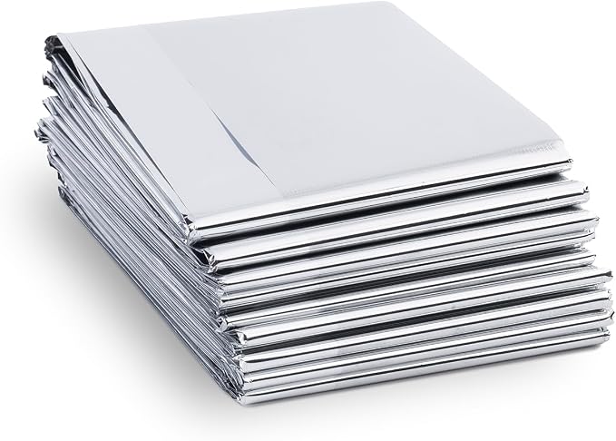 Swiss Safe XL Emergency Mylar Thermal Blankets + Bonus Space Blanket - Image 6