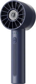 Navy Blue Rechargeable Mini Handheld Turbo Fan by Coolwill