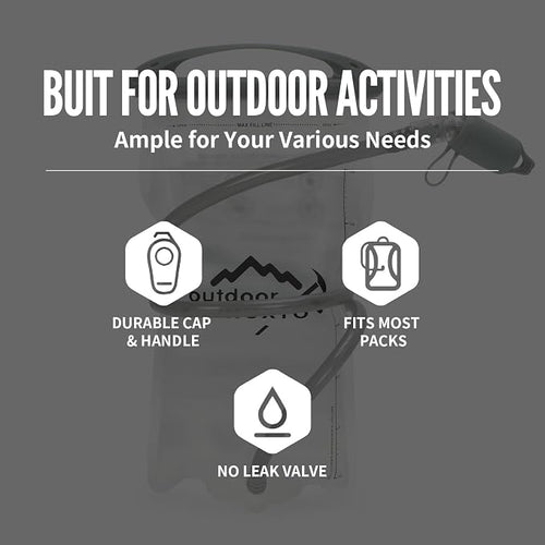 1.5L/2L/3L Hydration Bladder, INOXTO Water Bladder - Image 2