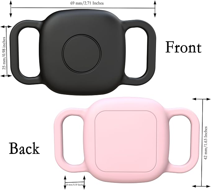 Waterproof Dog Collar Holder for Tile Life360 Mate 2024/2022 Tracker, 2 Pack - Image 2