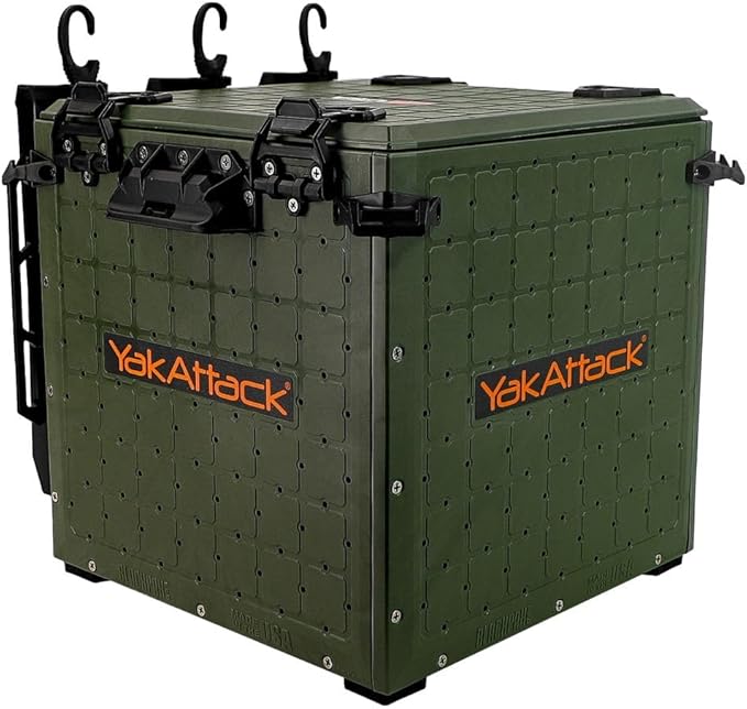 YakAttack BlackPak Pro Kayak Fishing Crate by YakAttack