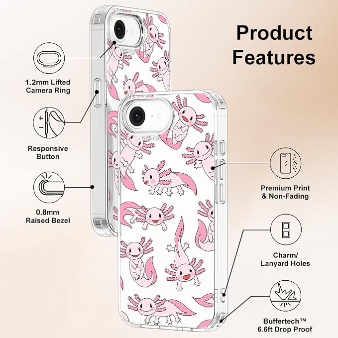 MOSNOVO for iPhone 17e Case/iPhone 16e Case, Shockproof Military-Grade - Image 6