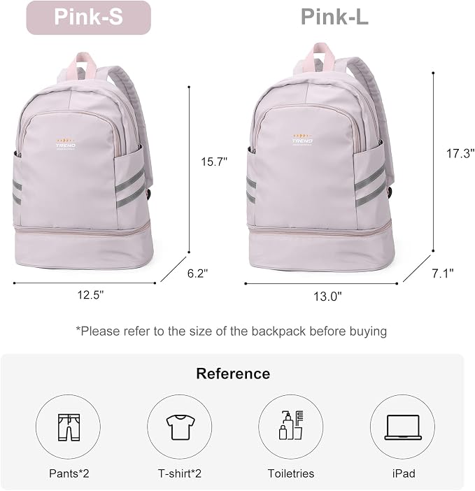 coofay Gym Backpack For Women Waterproof Backpack - Image 2
